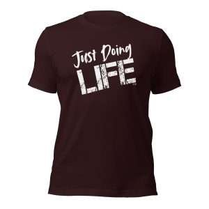 Oxblood T-shirt The Road Ahead | W - Just Doing Life