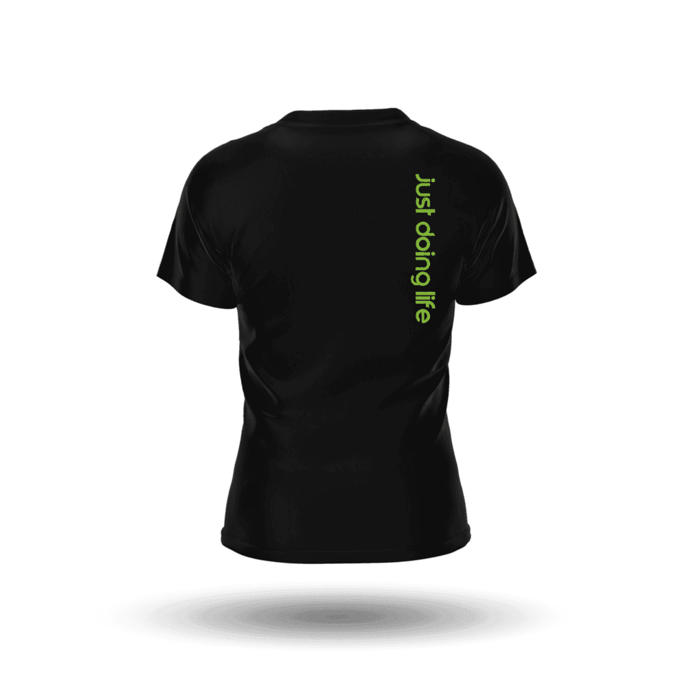 Just Doing Life Forest Green Signature T-Shirt - Image 2