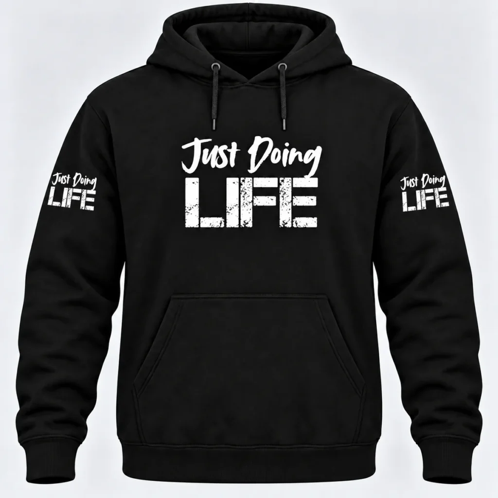 The Road Ahead Hoodie – White Lettering