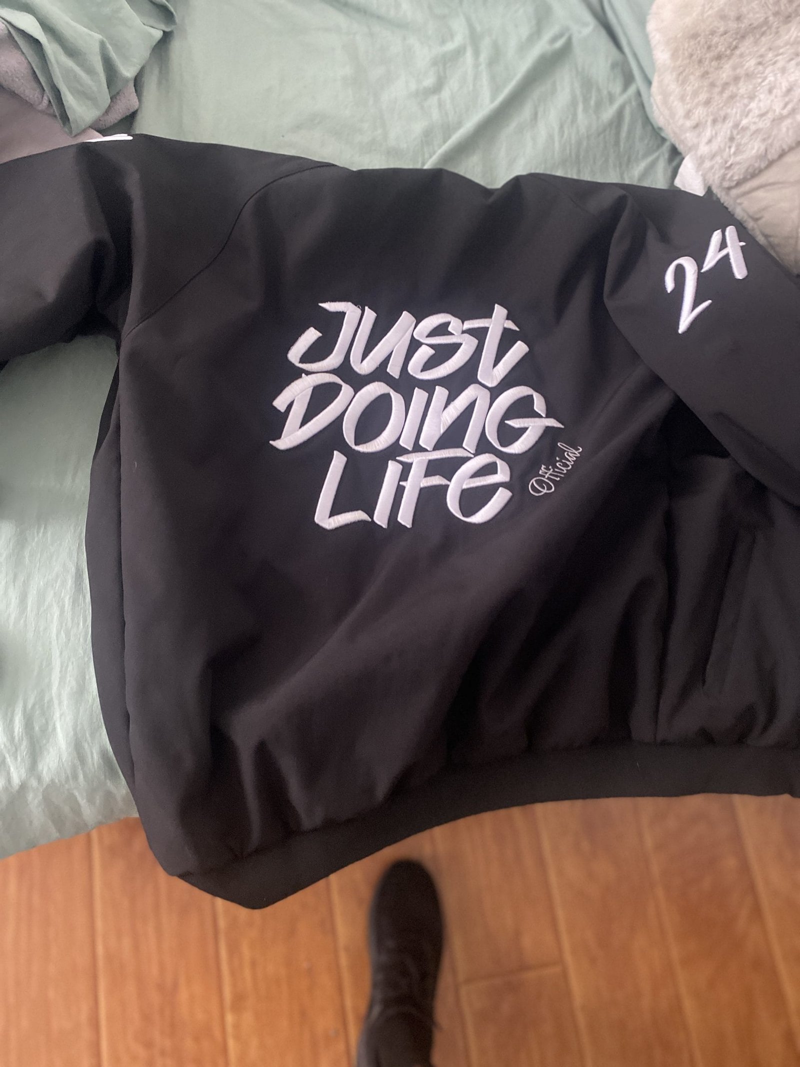 Just Doing Life 2026 Official Team Soft-Shell Jacket - Image 3
