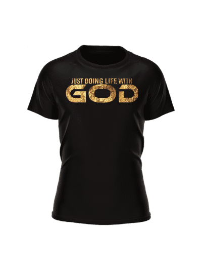 Favor Over Fear Gold-Texture T-Shirt