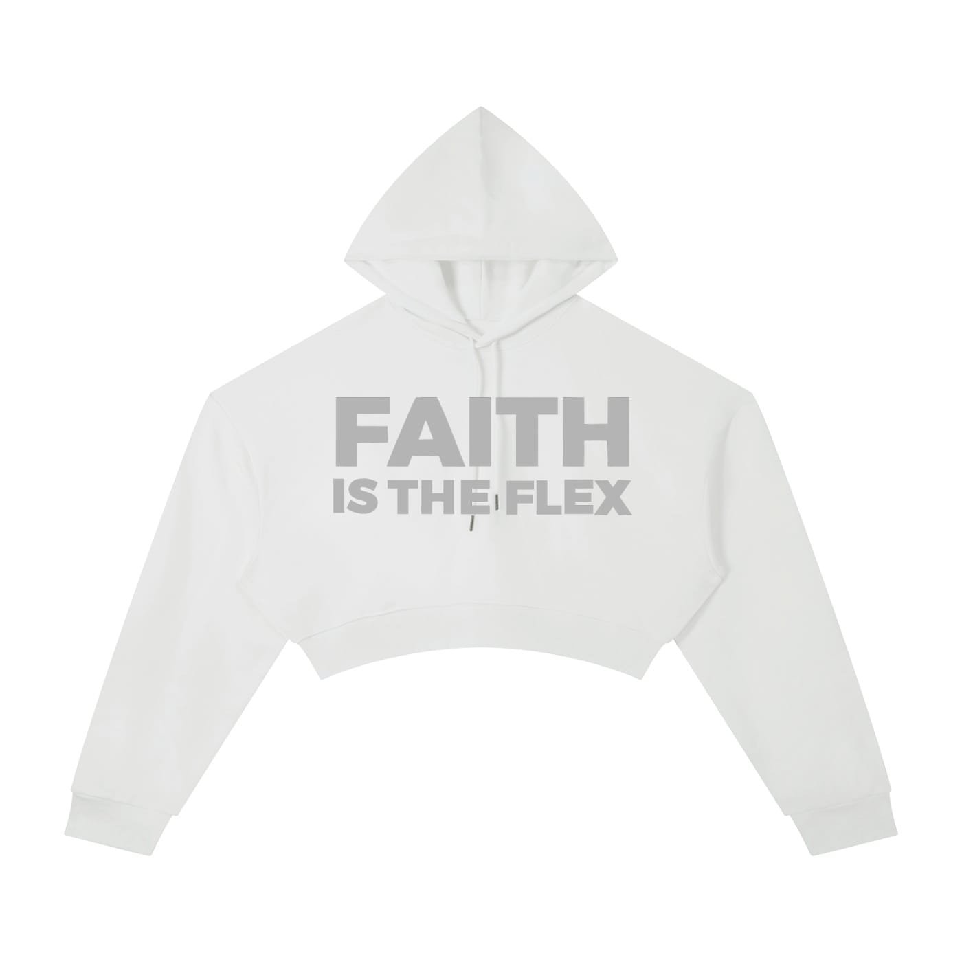 Faith Is the Flex Cropped Hoodie - Image 5
