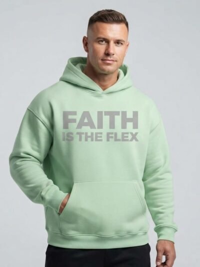 Faith Is the Flex Heavyweight Drop-Shoulder Hoodie