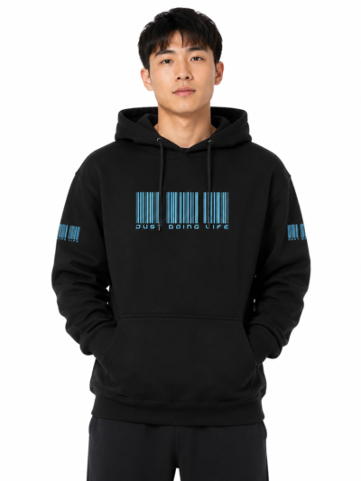 Just Doing Life Life Code Blue Hoodie