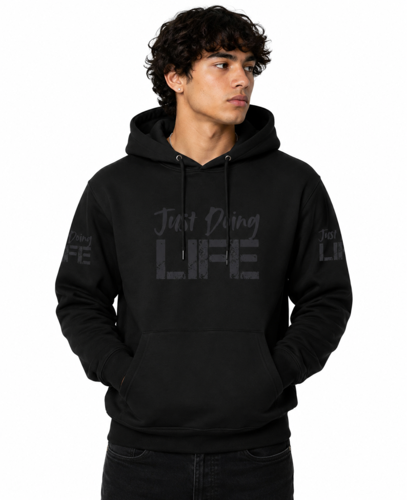 Just Doing Life Road Ahead Night Hoodie
